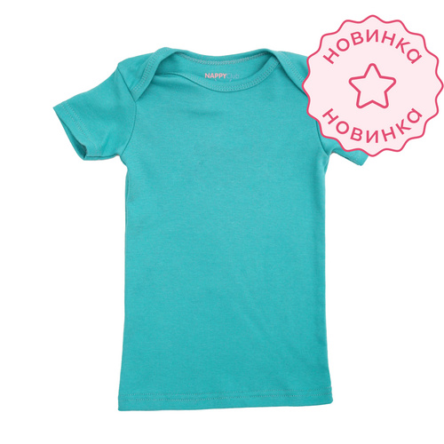 Футболка с коротким рукавом (Бирюзовая)